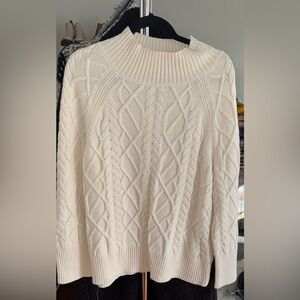 VTG y2k Talbots knit cable sweater pullover vintage